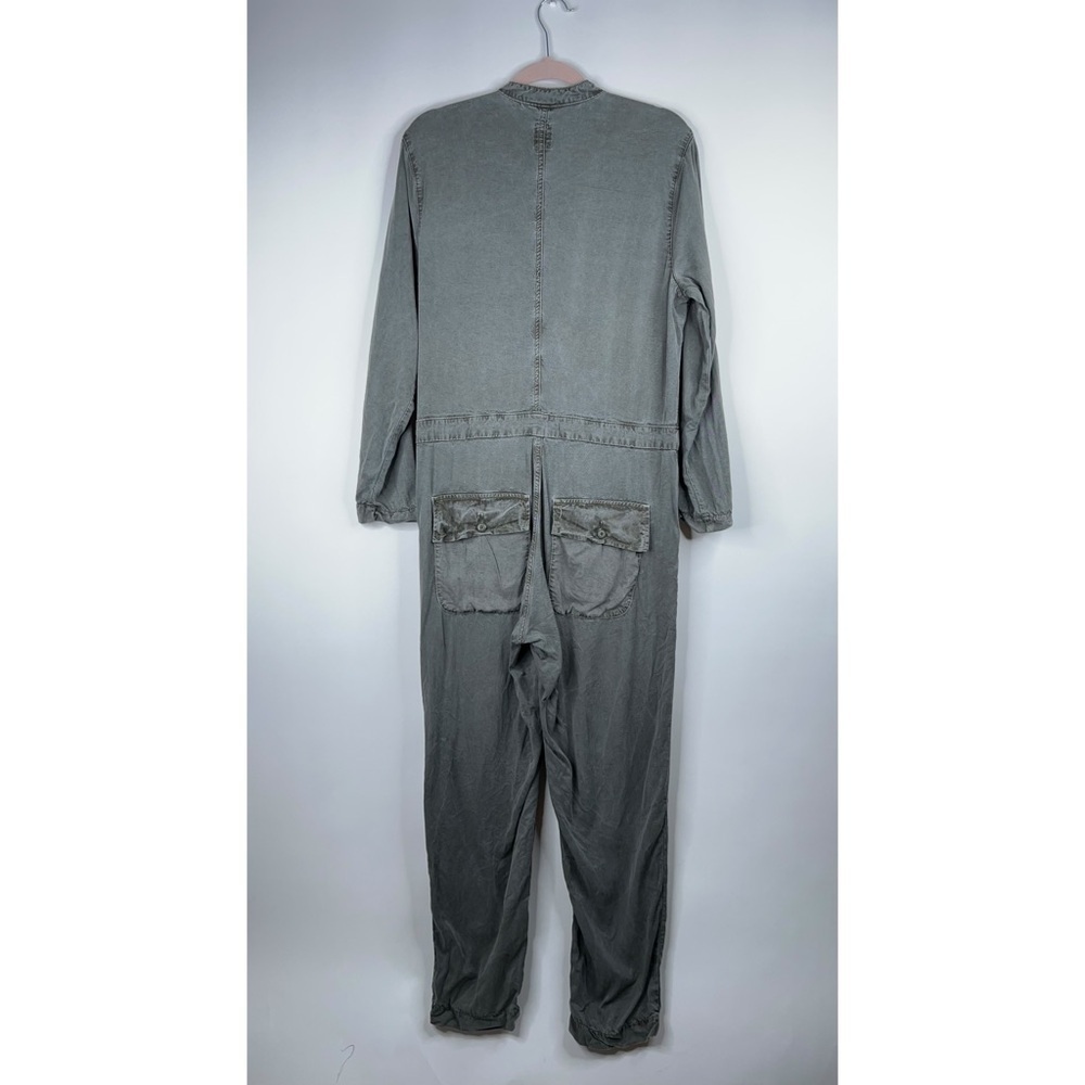 Nsf Asymmetric Button Front Jumpsuit Long Sleeve … - image 6